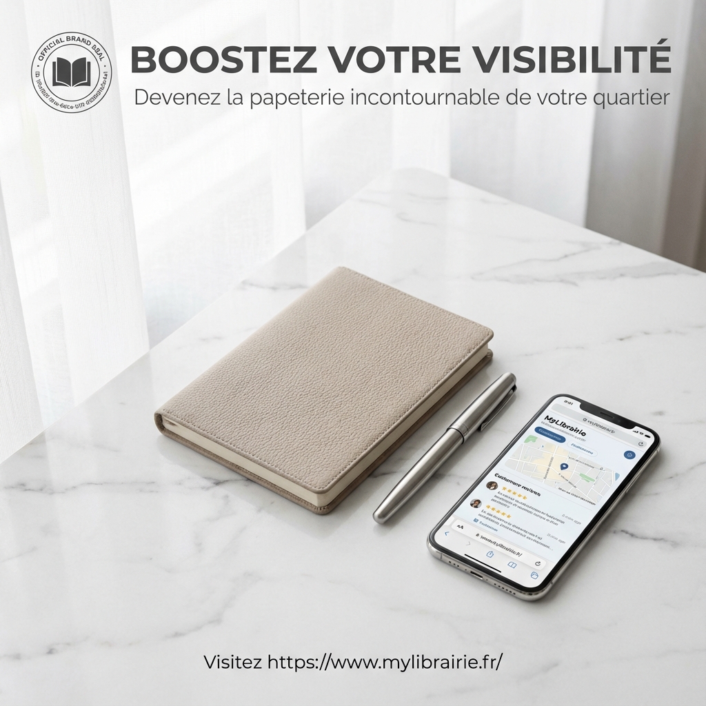 Papeteries : Comment MyLibrairie optimise votre visibilité locale et attire plus de clients 1