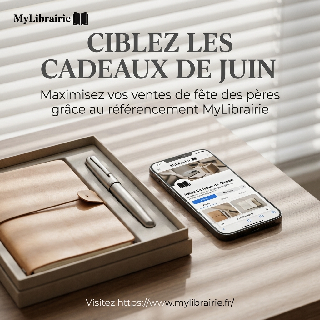 Fête des Pères : Optimisez le référencement local de votre papeterie avec MyLibrairie 1