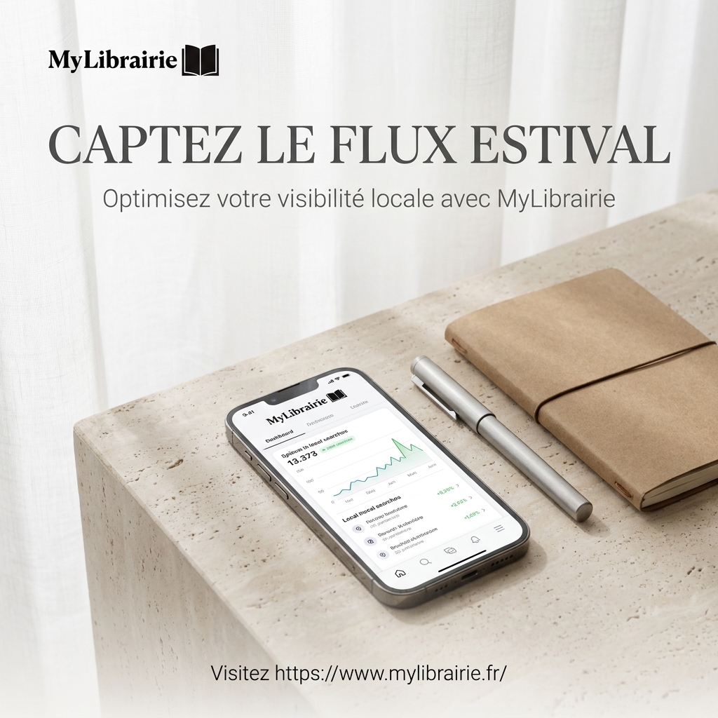 Maximisez votre visibilité locale : captez les lecteurs en vacances avec MyLibrairie 1