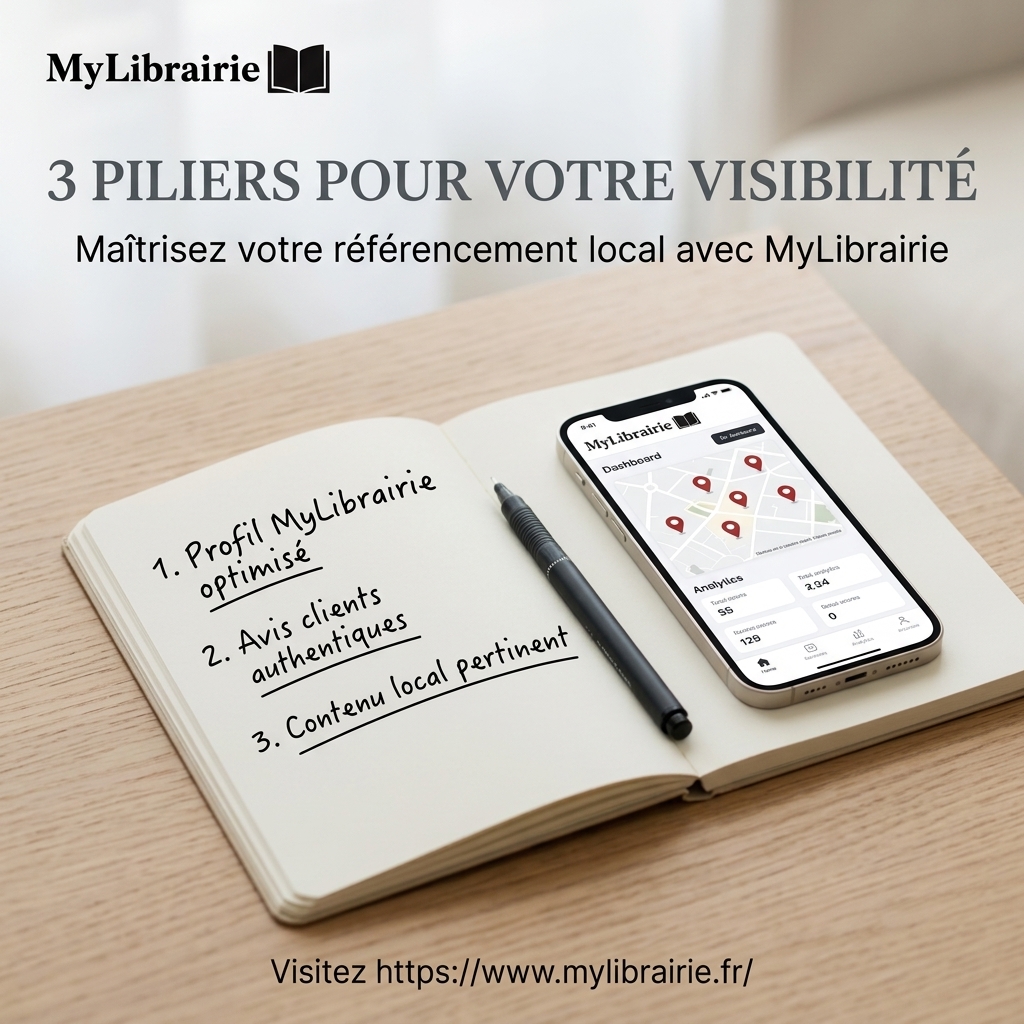 3 piliers du référencement local pour les librairies indépendantes avec MyLibrairie 1