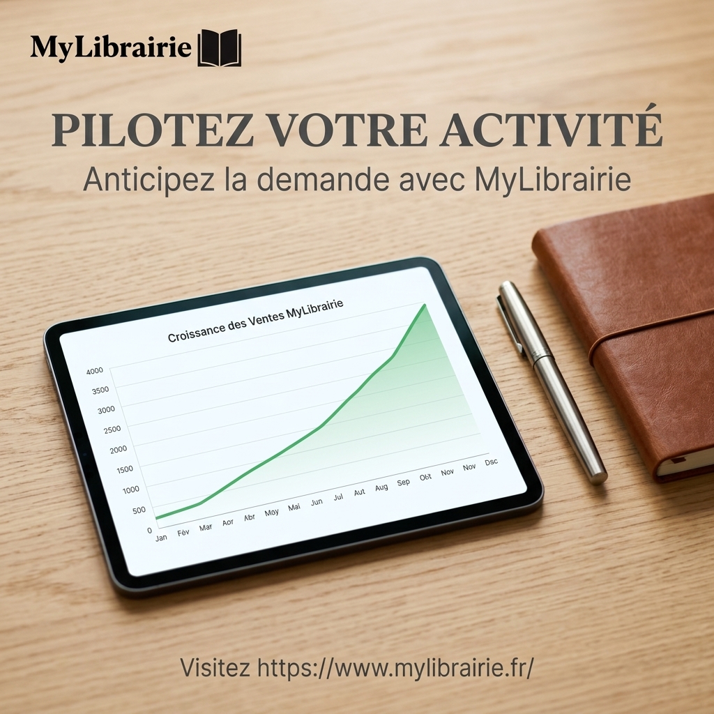Optimisez la gestion de votre librairie grâce aux outils statistiques de MyLibrairie 1