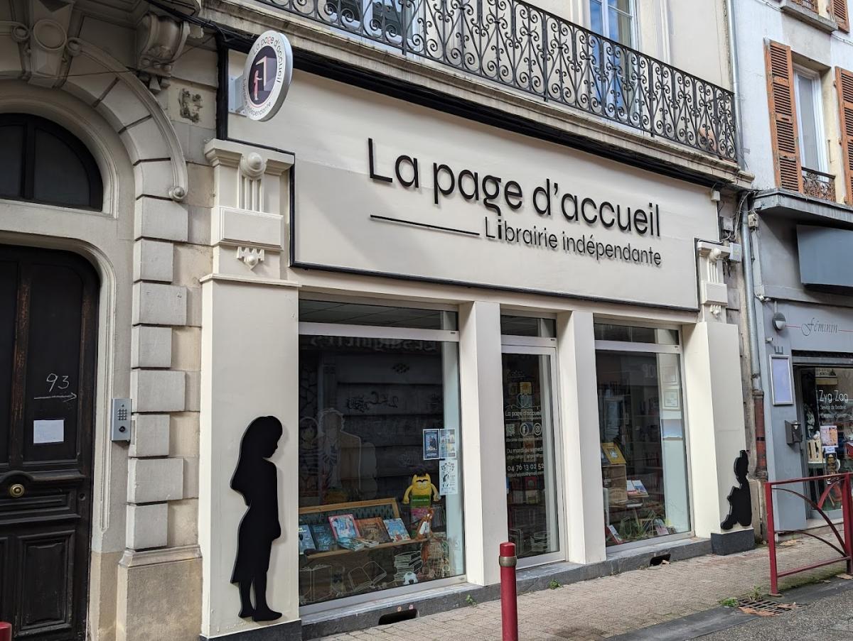 Librairie La page d'accueil