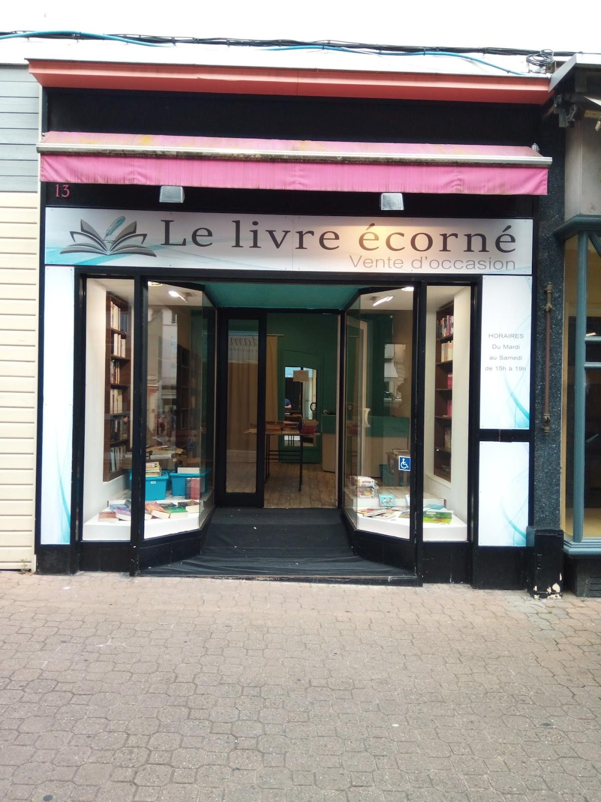 Le livre écorné - Librairie à Vichy