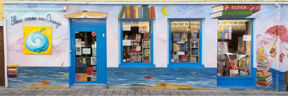 Librairie Bleue comme une orange