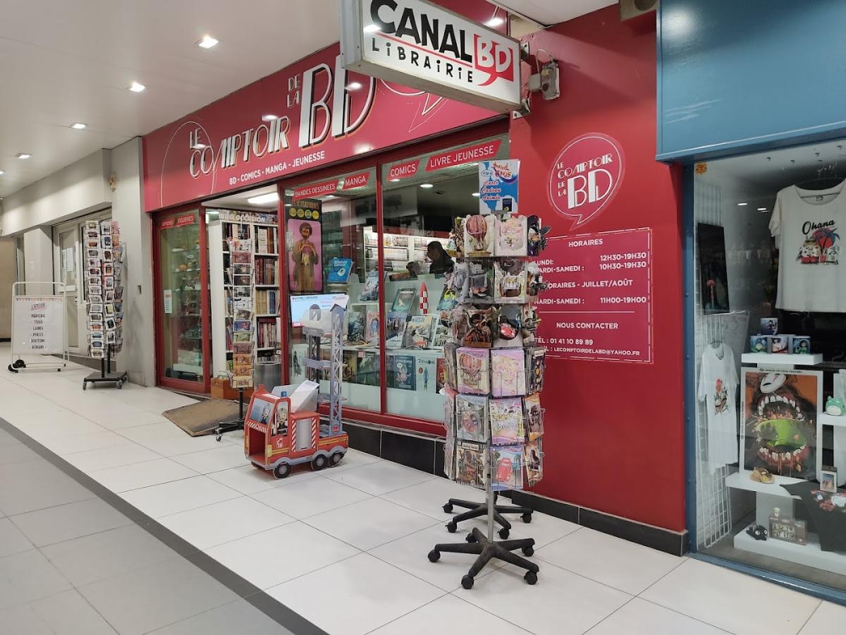 Le comptoir de la BD