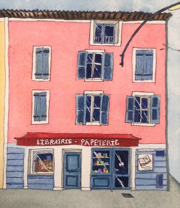 Librairie de fil en page