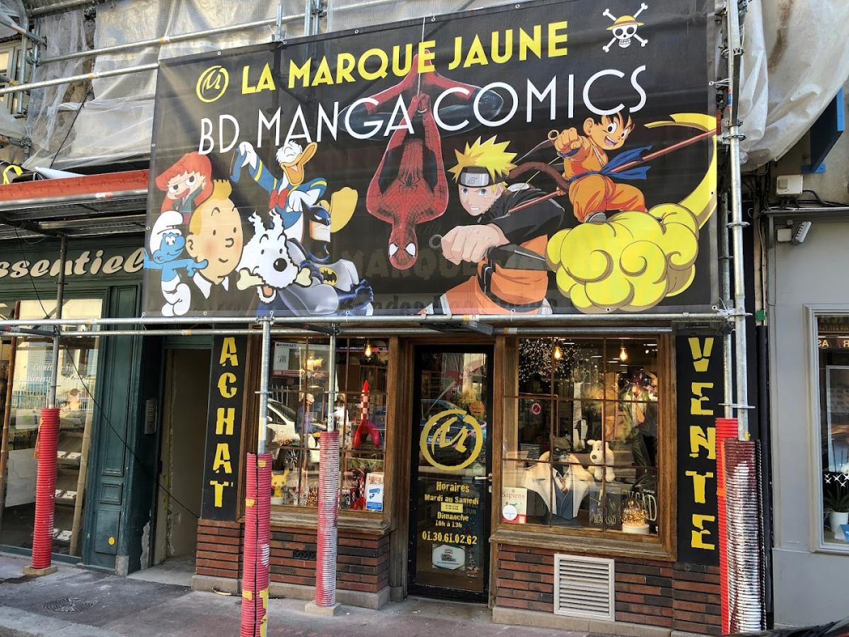 La Marque Jaune bd manga comics tintin