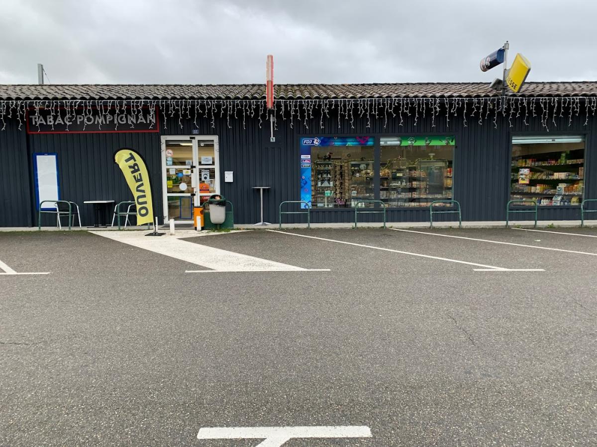 TABAC POMPIGNAN / Epicerie / FDJ / Vapote / CBD