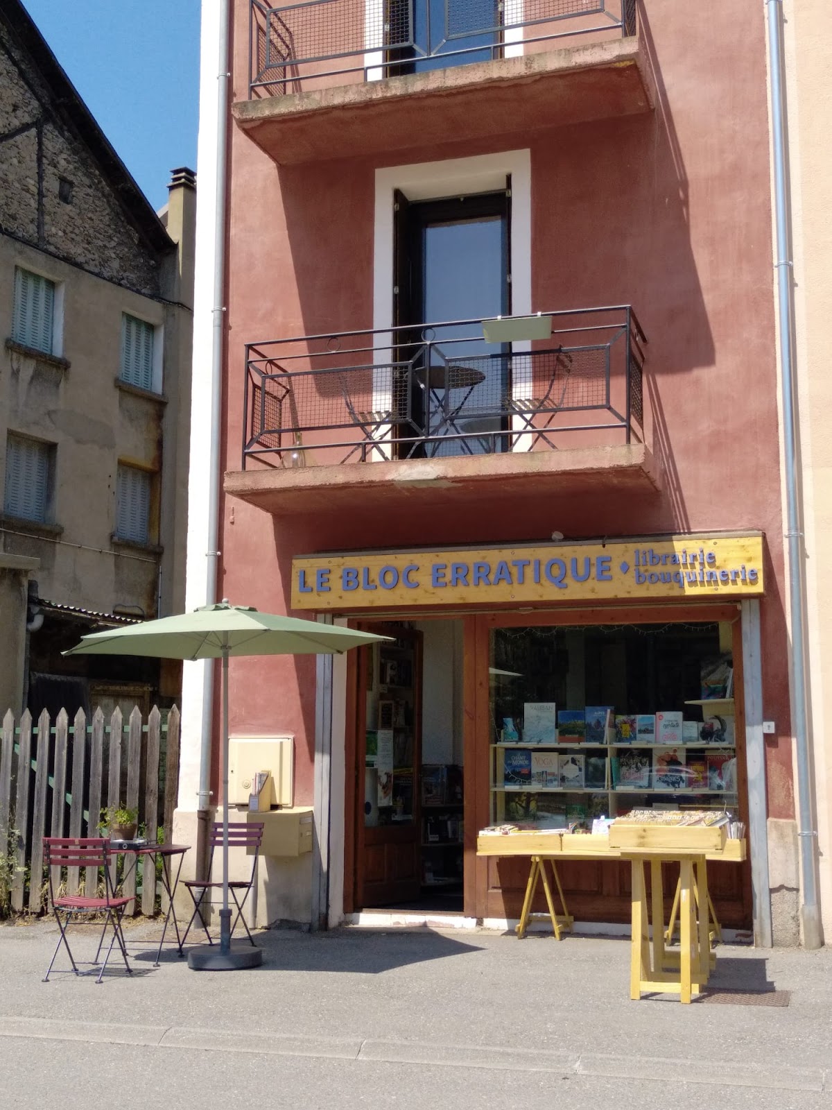 Le Bloc Erratique. Librairie-bouquinerie