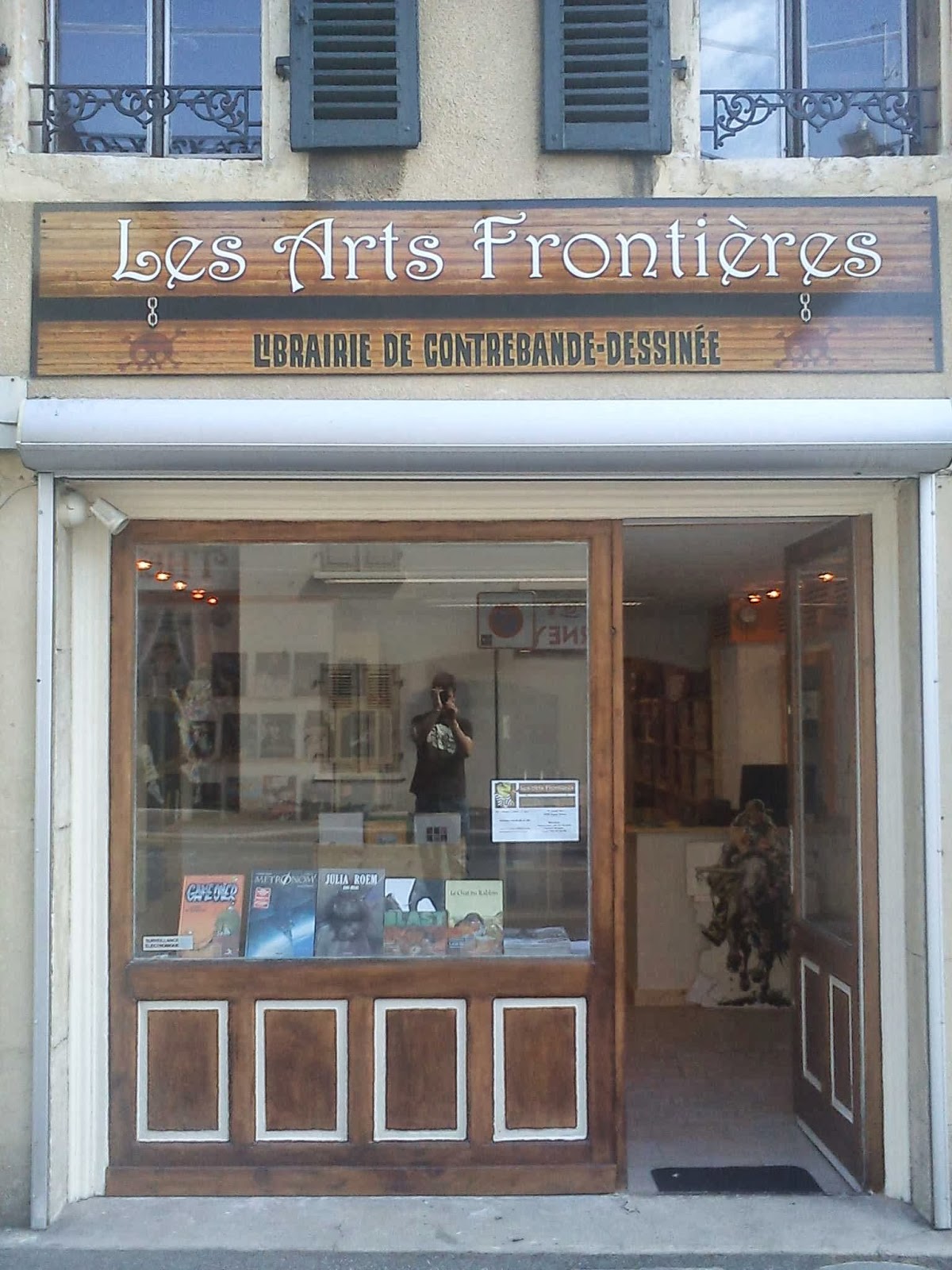 Les Arts Frontières : Librairie de ContreBande Dessinée