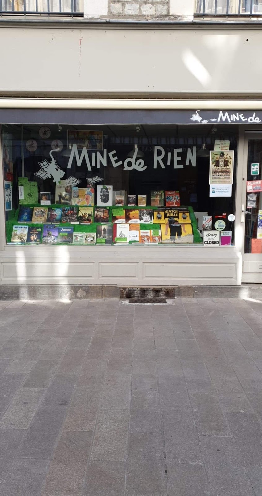Librairie Mine de rien