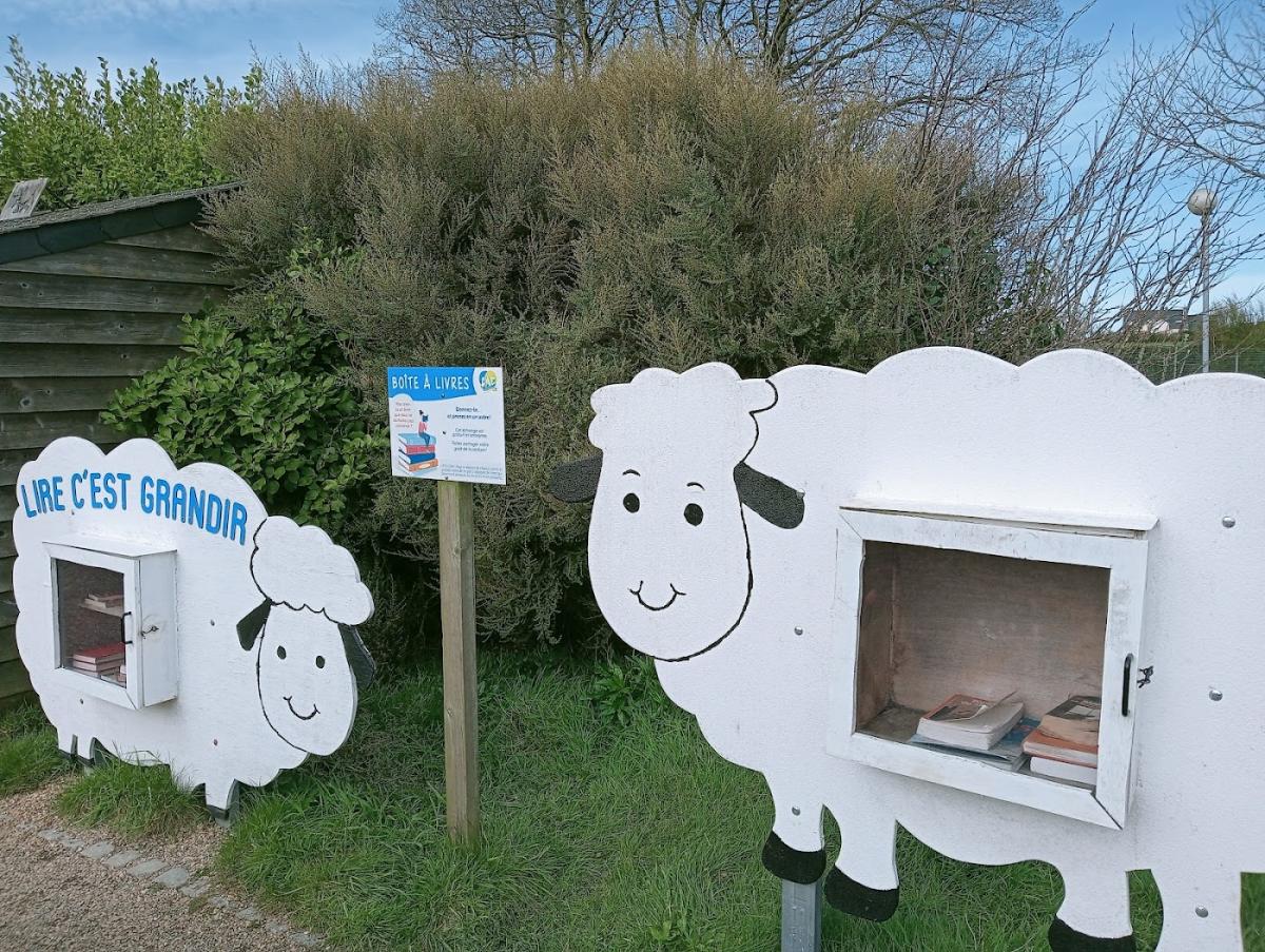 Boite à livres du Moulin Neuf