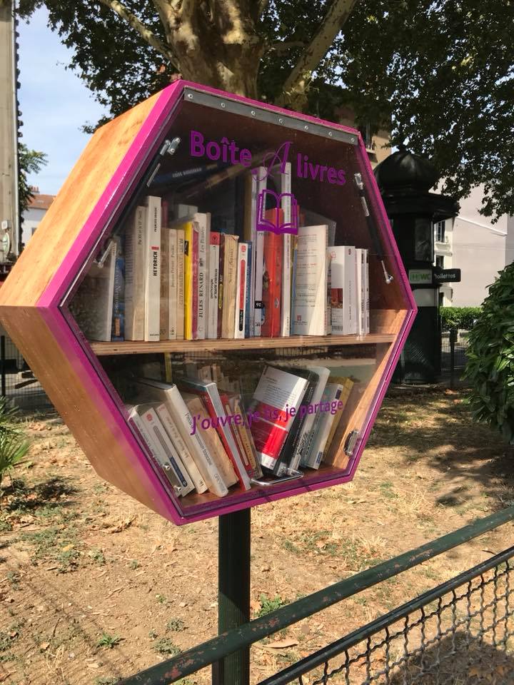 Boîte à Livres du Square Gabriel Meynet