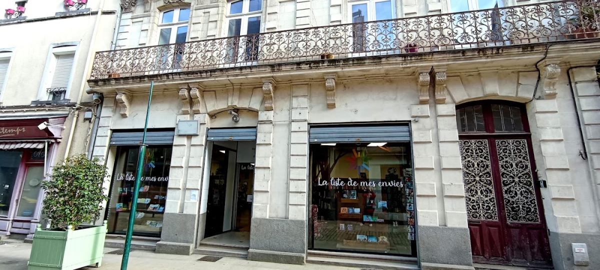 Librairie La liste de mes envies