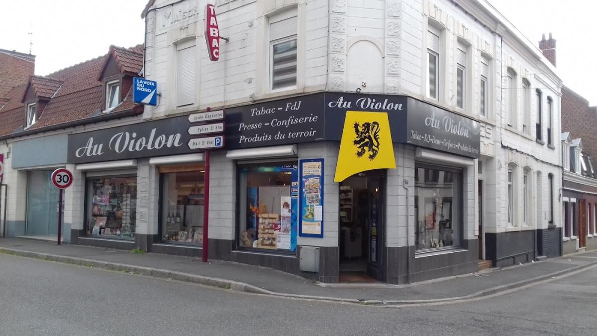 Au Violon Tabac Loto Presse mondial relay