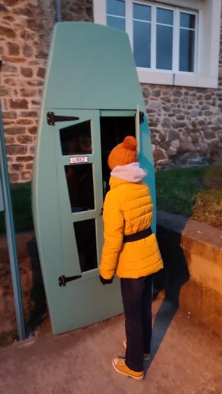 Librairie Boîte à livres et bande-dessinées gratuites 0