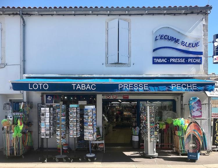 L'Écume Bleue/Chéray ”Tabac,Presse,Fdj,E-Cigarettes, CBD ,Souvenirs,Pêche, Cash Back ”