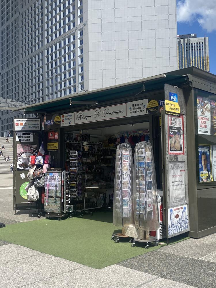 Kiosque à journal