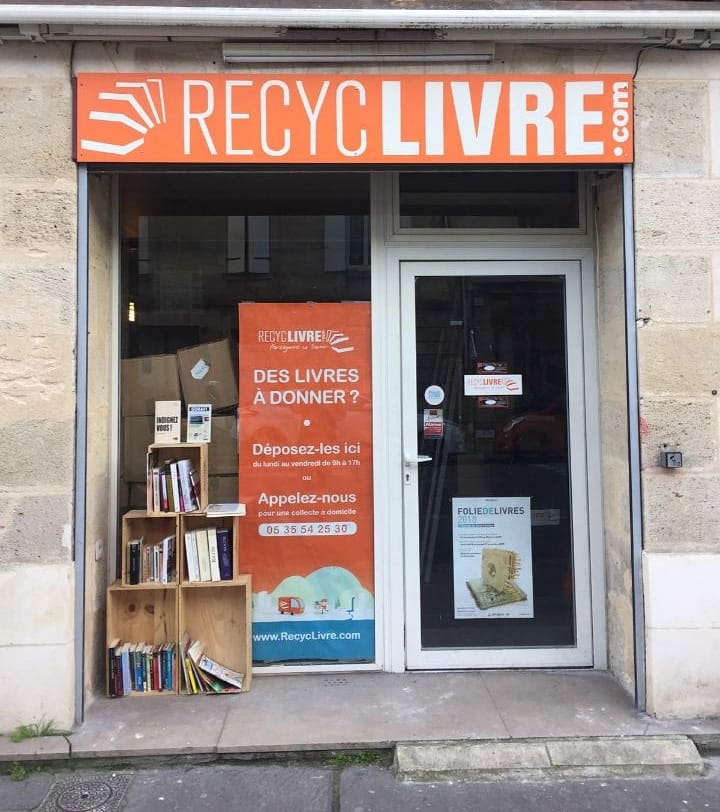 Recyclivre Bordeaux - Collecte, vente et rachat de livres d'occasion